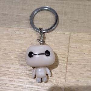 Funko pocket pop . Disney Big Hero 6 Nursebot baymax vinyl keychain.